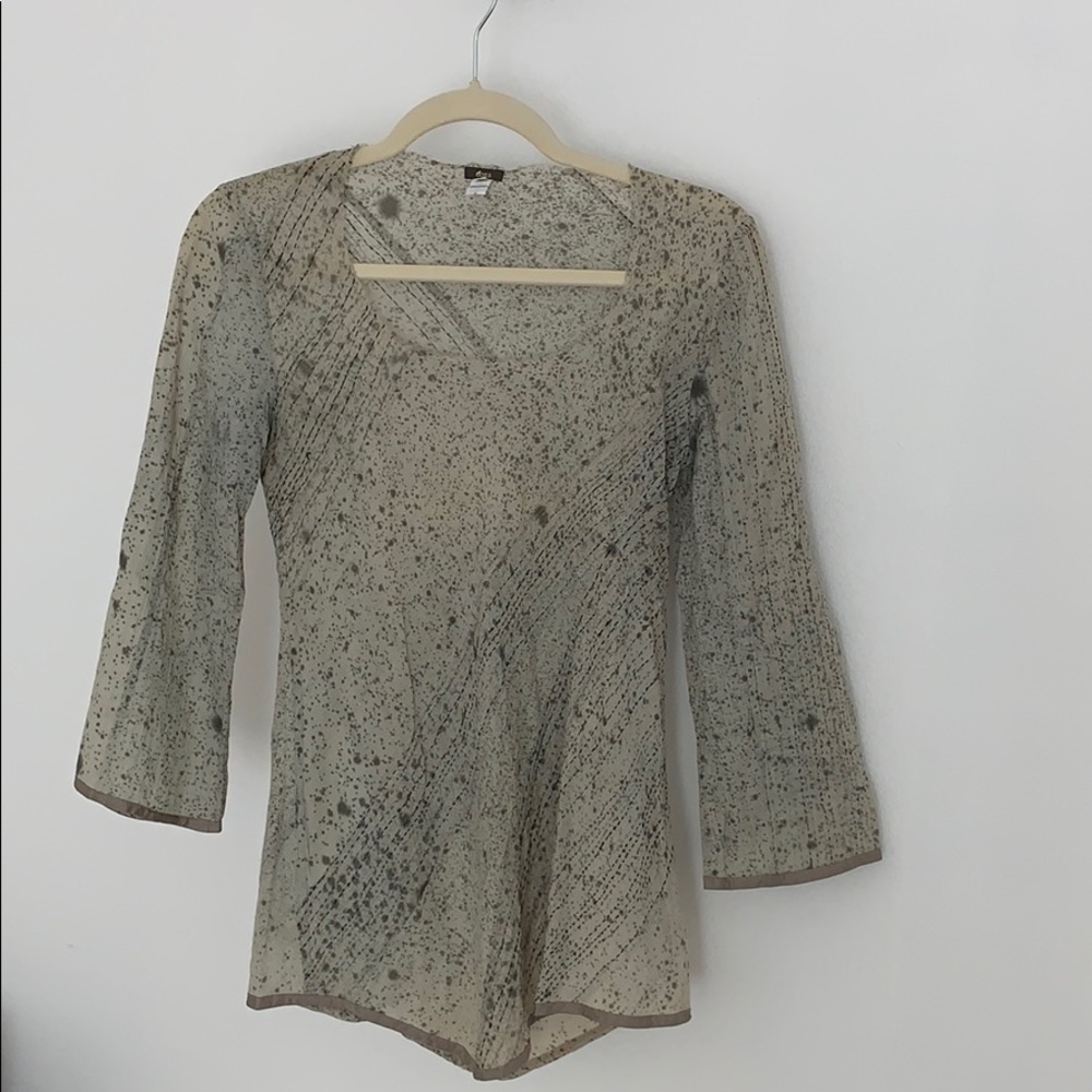 Dosa Top, 3/4 length sleeves, size 1